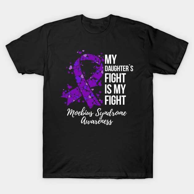 My Daughter’s Fight Is My Fight Moebius Syndrome Awareness T-Shirt by totemgunpowder